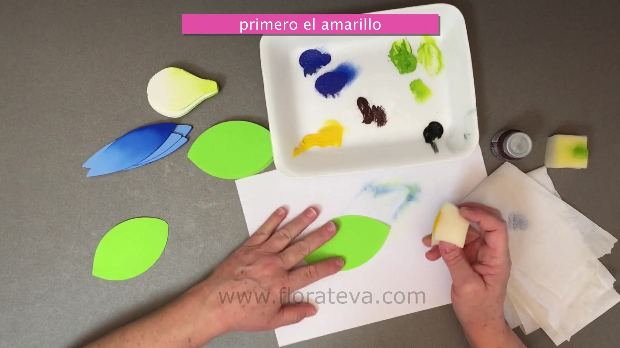 Clase de Pintura Acrilica